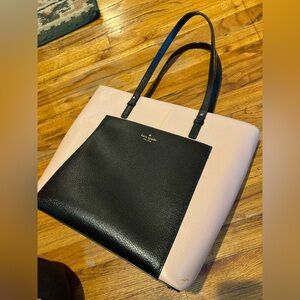 Kate Space Pink and Black Tote
